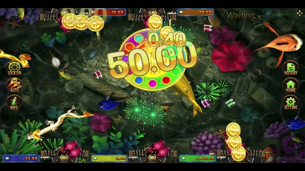 Golden Toad Fish Hunting 